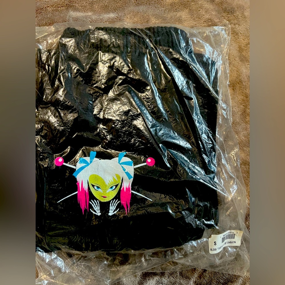 Brand new ALEXA BLISS WWE JOGGERS